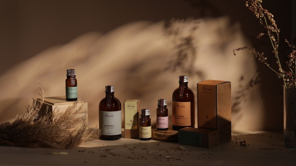 Coffret huiles naturelles Menaka